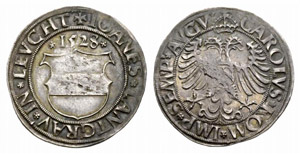 Leuchtenberg - Johann VI. 1487-1531. 10 ... 