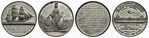 Victoria, 1837-1901. Zinnmedaille 1844. The ... 