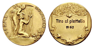 Bognanco - Goldmedaille 1963. Tiro al ... 
