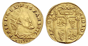 Mailand - Filippo II. 1556-1598. Doppia ... 