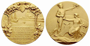 Ravenna - Goldmedaille o. J. Camera di ... 