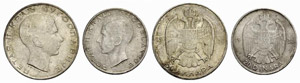 Peter II. 1934-1945. 50 Dinars 1938. 20 ... 