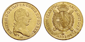 Joseph II. 1765-1790. Sovrano 1790, Mailand. ... 