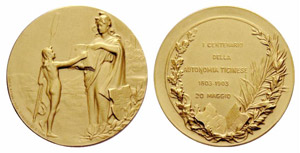 Tessin / Ticino - Goldmedaille 1903. 100 ... 