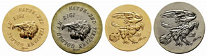 Medaillen & Diverses - Set 1997. Gold- und ... 