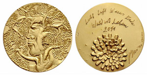 Medaillen & Diverses - Goldmedaille 2011. ... 