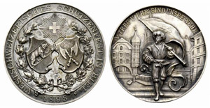 Bern - Silbermedaille 1893. ... 