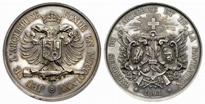 Genf / Genève - Silbermedaille 1894. ... 