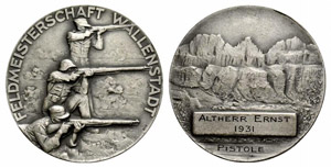 St. Gallen - Silbermedaille 1931. ... 