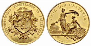 Thurgau - Goldmedaille 1890. ... 