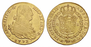 Königreich - Carlos IV. 1788-1808. 4 ... 