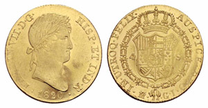 Königreich - Fernando VII. 1808-1833. 4 ... 