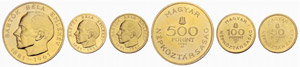Volksrepublik 1949-1989. 500 Forint 1961. ... 