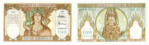 DSCHIBUTI - Banque de l’Indo-Chine - 100 ... 