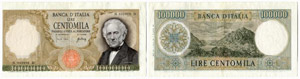 ITALIEN - Banca d’Italia - 100‘000 Lire ... 