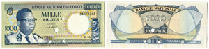 KONGO - Banque Nationale du Congo - 1000 ... 