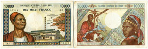 MALI - Banque Centrale de Mali - 10’000 ... 