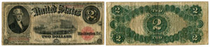 USA - 2 Dollars 1917. Pick 188. Mehrfach ... 