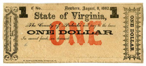 USA - State of Virginia - 1 Dollar vom ... 