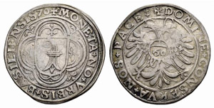 Basel - Stadt - Guldentaler 1570. 23.96 g. ... 