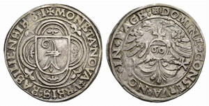 Basel - Stadt - Guldentaler 1581. 24.14 g. ... 