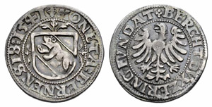 Bern - Dicken 1541. 8.86 g. Lohner 348. HMZ ... 