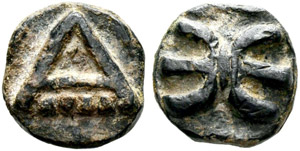APULIA - Ausculum - Quadrunx (Aes Grave) c. ... 
