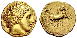MACEDONIAN EMPIRE - Philip II, 359-336. Gold ... 