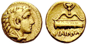 MACEDONIAN EMPIRE - Philip II, 359-336. ¼ ... 