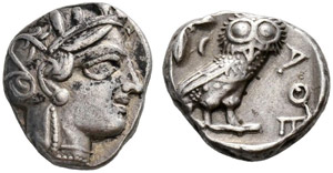 ATTICA - Athens - Tetradrachm c. 454/404. ... 