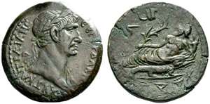 Trajan, 98-117. Drachm 109/110, Alexandria. ... 