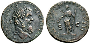 Pertinax, 193. Sestertius 193, Rome. IMP ... 