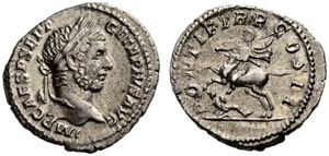 Geta, 209-211. Denarius 209/211, Rome. IMP ... 