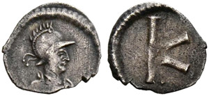 Justinianus I, 527-565. 1/3 Siliqua 530/580, ... 