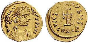 Heraclius, 610-641. Tremissis 613/641, ... 