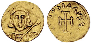 Tiberius III, 698-705. Tremissis 698/705, ... 
