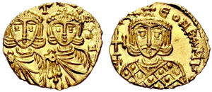 Constantin V. Copronymus, 741-775 with Leo ... 