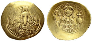 Michael VII, 1071-1078. Electrum-Histamenon ... 
