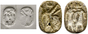 Egypt - 1100-900 BC. Seal n. d. Cartouches. ... 