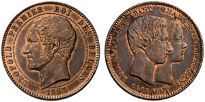 Königreich - Leopold I. 1831-1865. 10 ... 