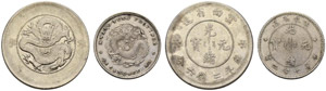 Lot - Diverse Münzen. Yunnan Provinz. 50 ... 