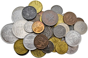 Kaiserreich - Lot - Diverse Münzen. Münzen ... 