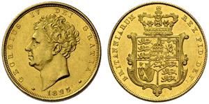 George IV. 1820-1830. Sovereign 1825. 7.98 ... 
