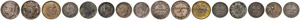 Lot - Diverse Münzen. 5 Lire 1927. 2 Lire ... 