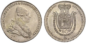 Franz Joseph 1772-1781. 20 Kreuzer 1778. ... 