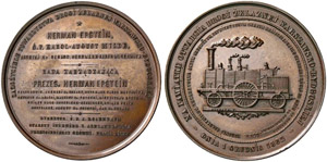 Alexander II. 1855-1881. Bronzemedaille ... 