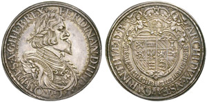 Ferdinand III. 1637-1657. Taler 1638, St. ... 