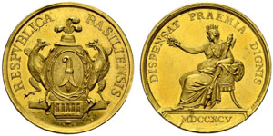 Basel - Stadt - Goldmedaille 1795. ... 