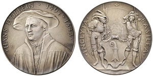 Basel - Stadt - Silbermedaille 1897. Auf den ... 