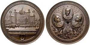 Basel - Kanton - Bronzemedaille 1892. ... 